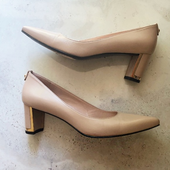 Stuart Weitzman chunky heel pumps - Picture 5 of 5